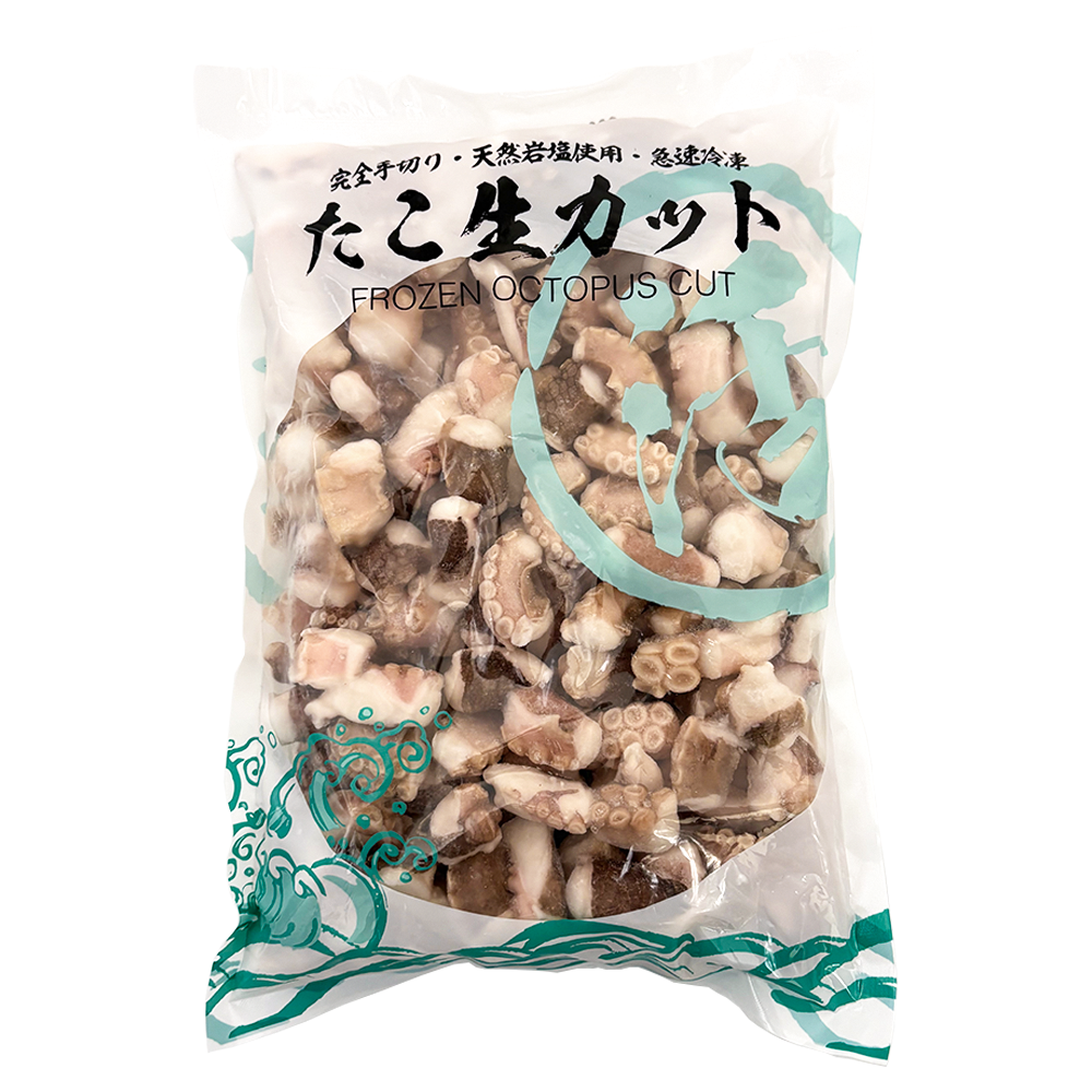 【無頭】岩たこ生カット　M　1kg×10pc入り　ケース販売