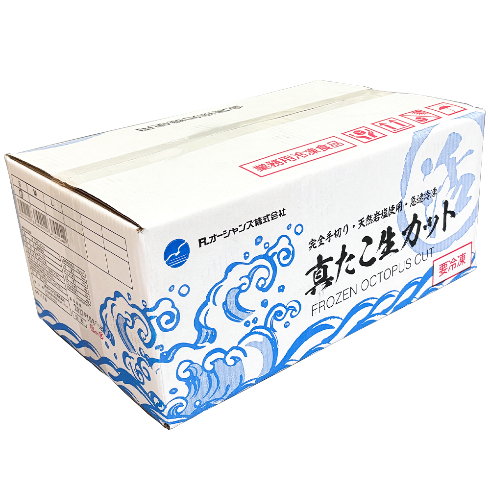 真たこ生カット　Ｓ　1kg×10pc入り　ケース販売