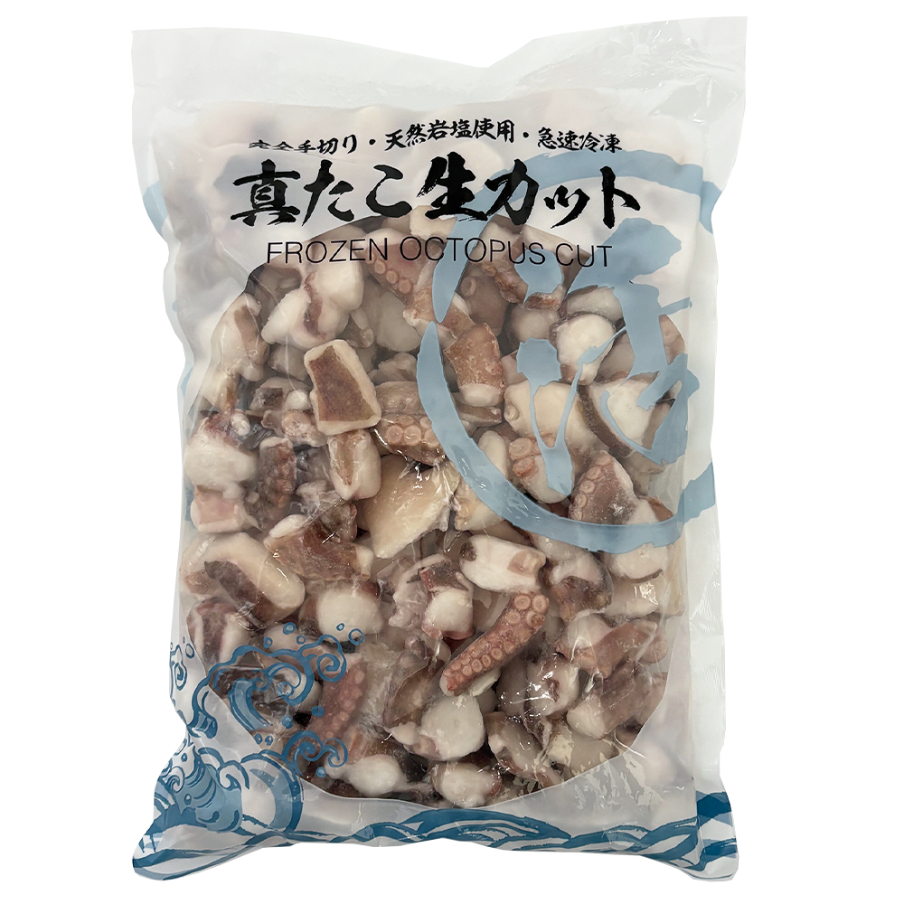 真たこ生カット S 1kg×10pc入り ケース販売