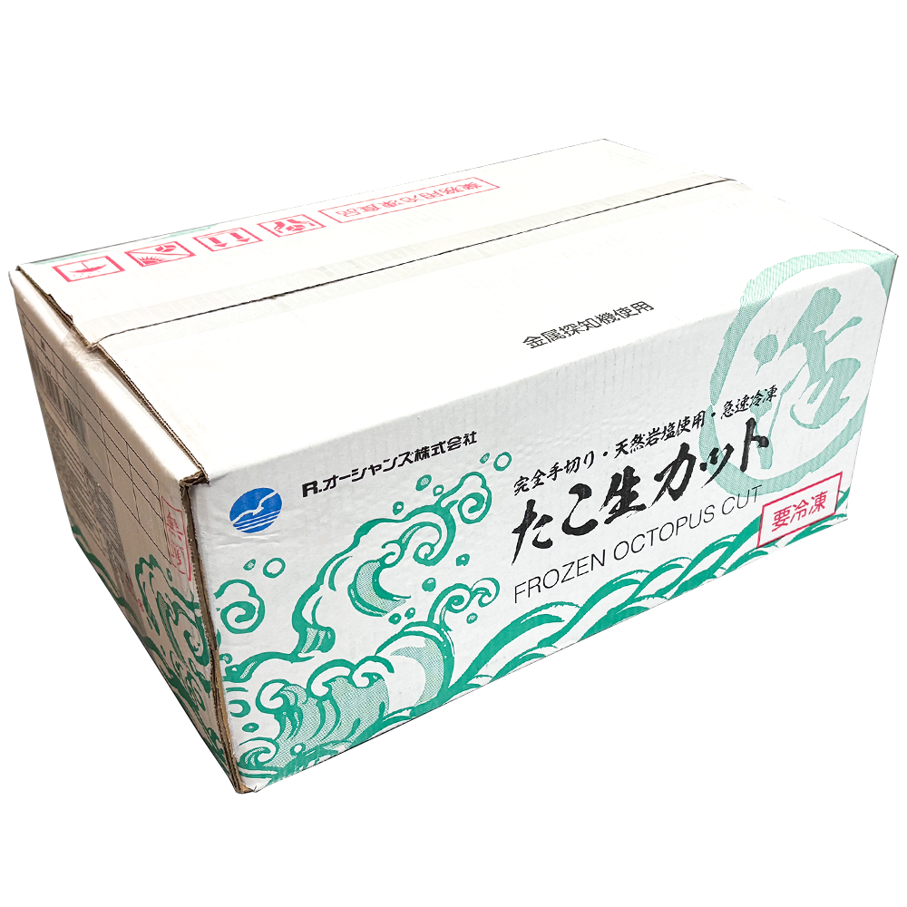 岩たこ生カット　Ｓ　1kg×10pc入り　ケース販売