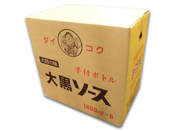 大黒屋）大阪の味　たこ焼きソース　1.8Ｌ×6本　ケース販売