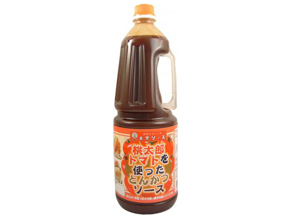 大黒屋）桃太郎トマトを使ったとんかつソース　1.8Ｌ×6本　ケース販売
