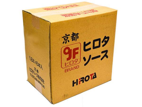 ヒロタ）京風味お好味焼ソース　1.8Ｌ×6　ケース販売