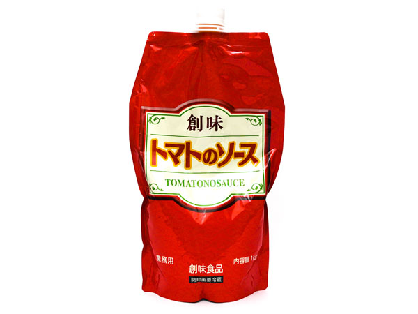 【リードタイム：5日~】創味）トマトソース　1kg×10パック / ケース販売