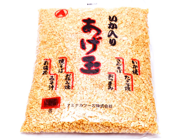 アミナカフーズ）イカ入あげ玉　1kg