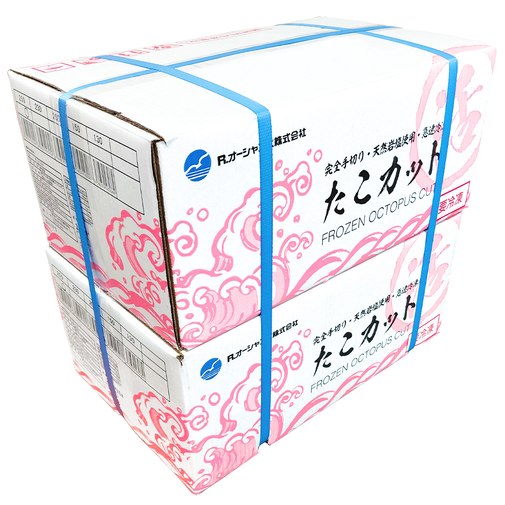 【佐川急便発送 (沖縄県を除く) 】    岩たこカット【 250 】 1kg×10pc×２合 / ２ケース販売