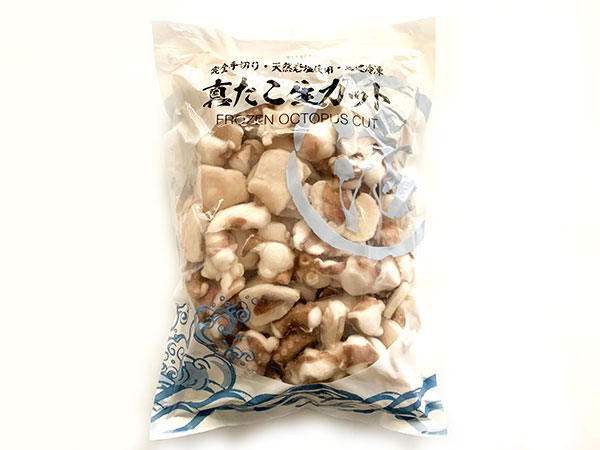 真たこ生カット　Ｓ(4/5ｇ)（1kgあたり約220粒）　1kg×10　ケース販売