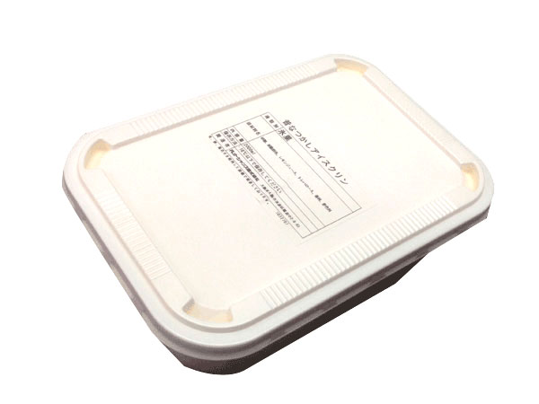 【受注製造】昔なつかしアイスクリン【バナナ味】４８Ｌ（2L×24pc入り）