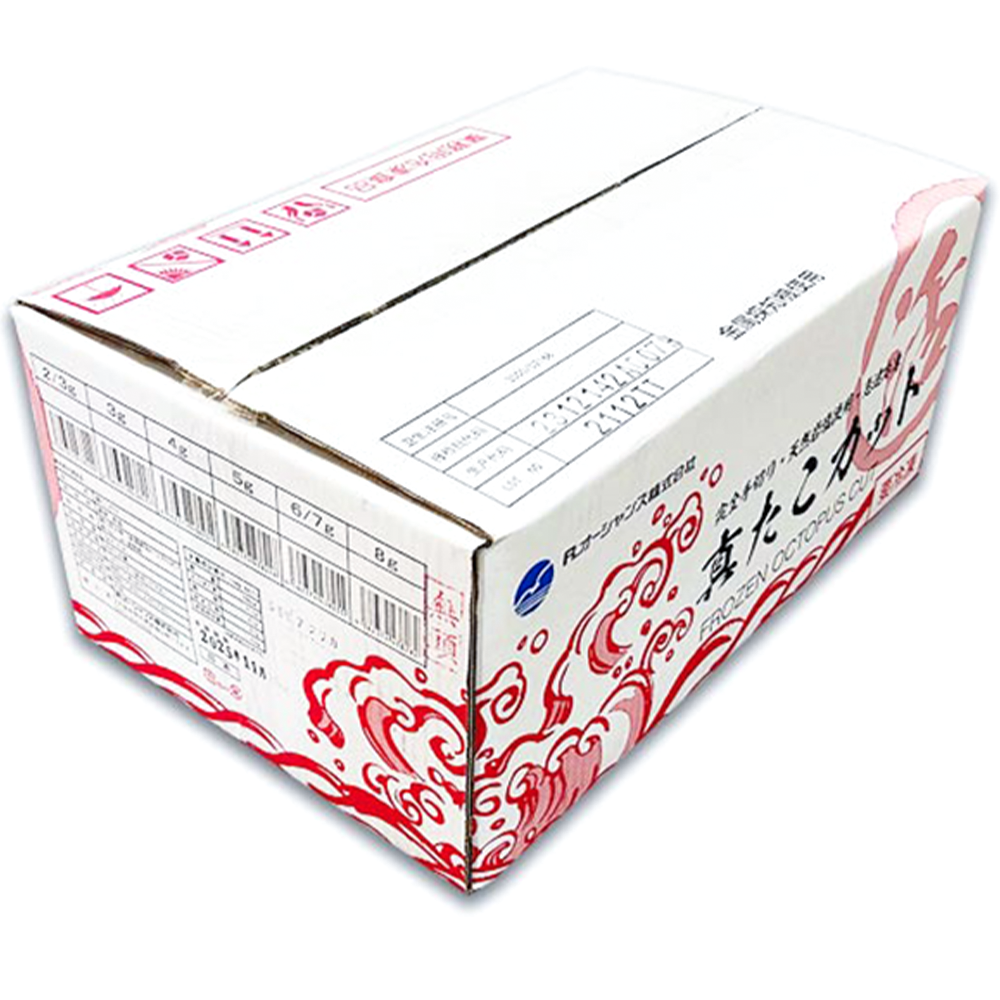 無頭）真たこカット【 4ｇ 】　1kg×10pc / ケース販売