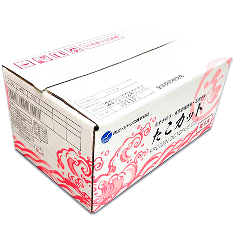 岩たこカット【 1-2g 】　1kg×10pc / ケース販売