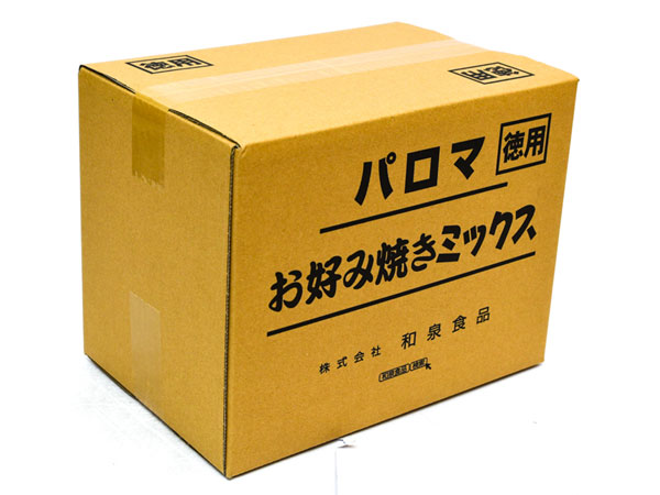 パロマ）お好み焼きミックス粉　【徳用】　10kgケース販売（2kg×5pc入り）