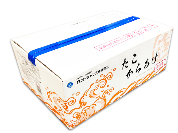 コリコリたこ唐揚げ　10kgケース販売（500g×20pc入り）