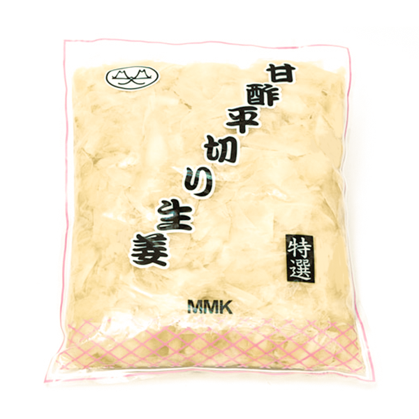 別途送料商品 / 代引き不可】MMK）甘酢生姜 平切り特選 白 1kg