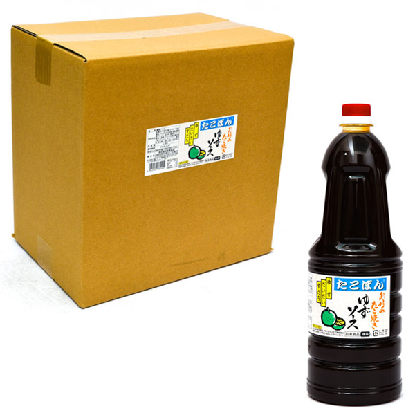 パロマ）ゆずソース　たこぽん　1.8Ｌ×6本 / ケース販売