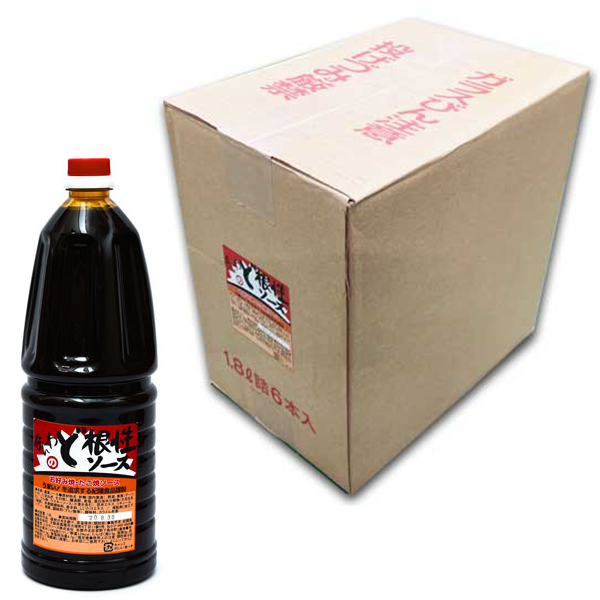 なにわど根性ソース　1.8L×6　ケース販売