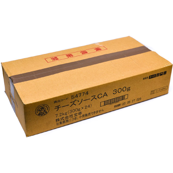 【リードタイム：14日～】チーズソース　300g×24　ケース販売
