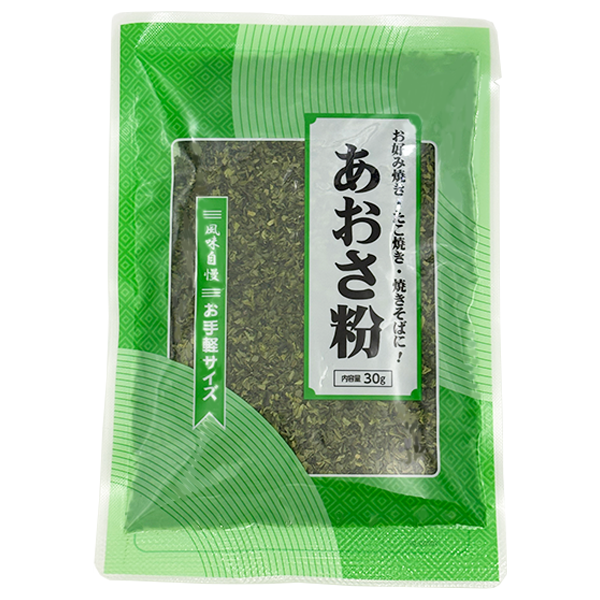 【2025年7月30日】青さ粉（カットサイズ：約3mm）30g×5 / パック販売