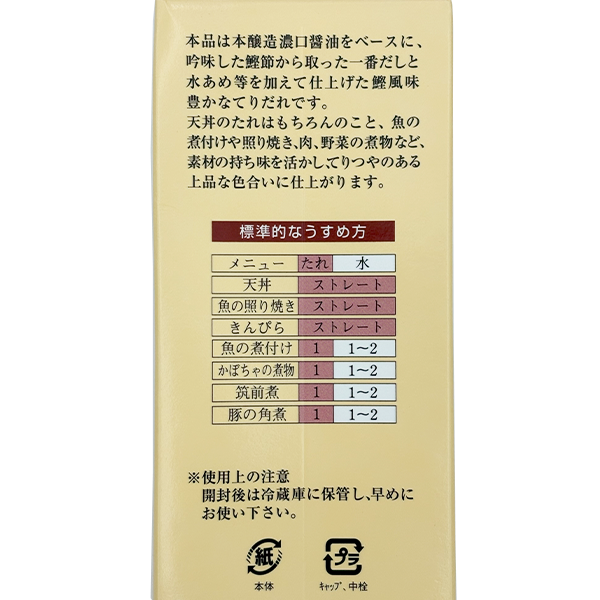 創味）てりだれ　2.1kg / バラ販売