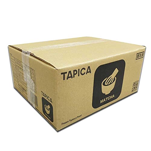 【業務用】TAPICA 冷凍個食パック タピオカ <<TAPICA>>　抹茶 / 60パック　※ストロー無し【送料無料商品】