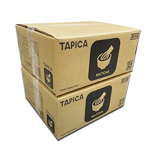 【業務用】冷凍個食パック タピオカ <<TAPICA>>　抹茶 / 120パック　※ストロー無し【送料無料商品】