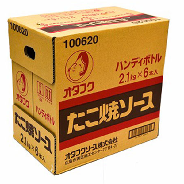 オタフク）たこ焼ソース　2.1kg × 6本 / ケース販売