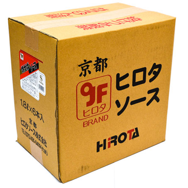 ヒロタ）焼きそばソースＳ　1.8Ｌ×6本　ケース販売
