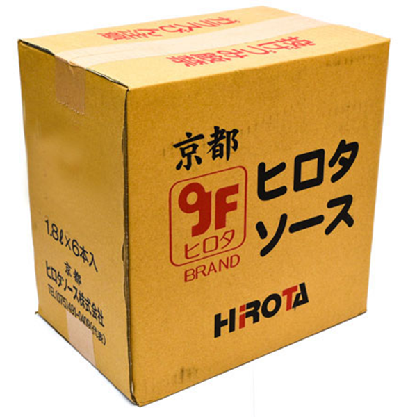 ヒロタ）京風味お好味焼ソース　1.8Ｌ×6　ケース販売