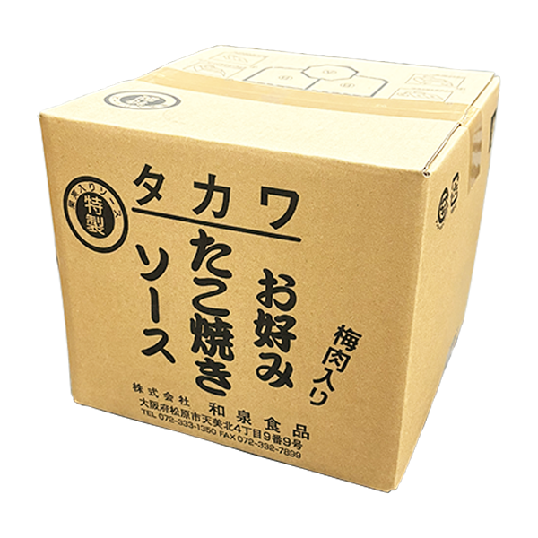 【数量限定販売】タカワ）たこ焼き・お好み焼きソース <特製>　１０Ｌ