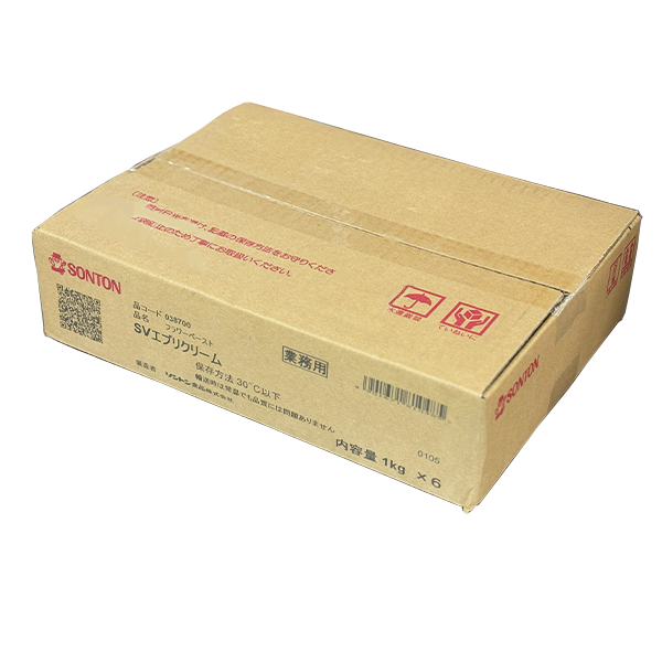 【リードタイム：10日～】ソントン ）SV エブリクリーム　1kg×6　ケース販売