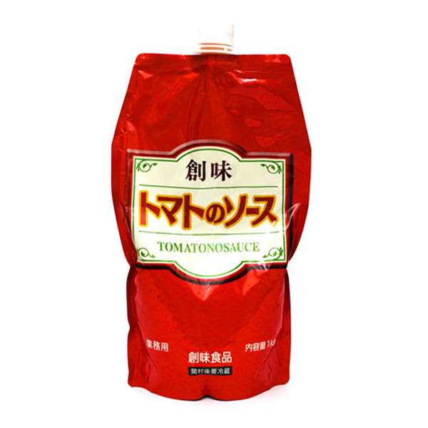 【リードタイム：5日~】創味）トマトソース　1kg×10パック / ケース販売