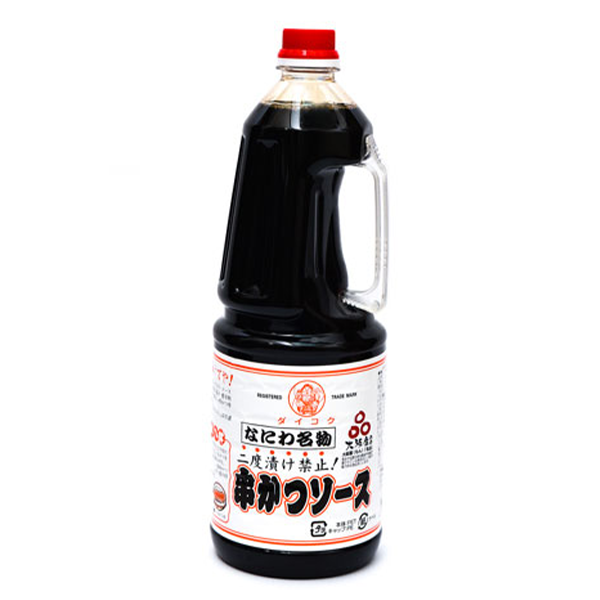 大黒屋）浪速名物　串カツソース　1.8Ｌ×6　ケース販売