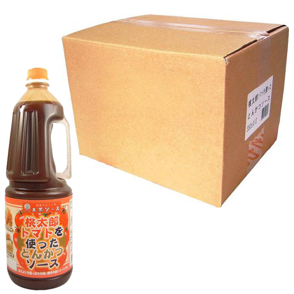大黒屋）桃太郎トマトを使ったとんかつソース　1.8Ｌ×6本　ケース販売