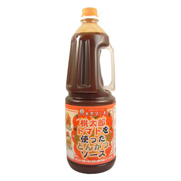 大黒屋）桃太郎トマトを使ったとんかつソース　1.8Ｌ×6本　ケース販売