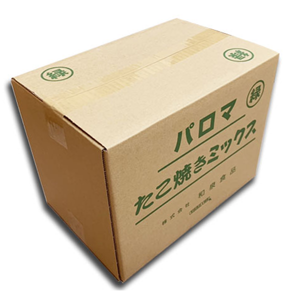 【仕入れ目安:営業日5日~】パロマ)たこ焼きミックス粉 【緑】 2kg×5pc / ケース販売