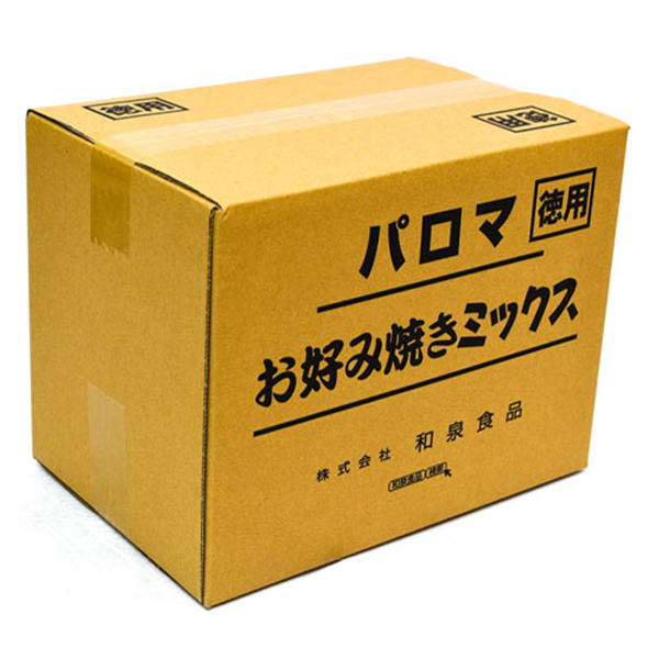 【仕入れ目安：営業日5日～】パロマ）お好み焼きミックス粉【徳用】　2kg×5pc / ケース販売