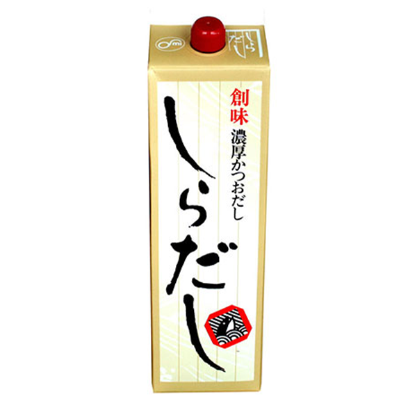創味）しらだし　1.8Ｌ×6　ケース販売