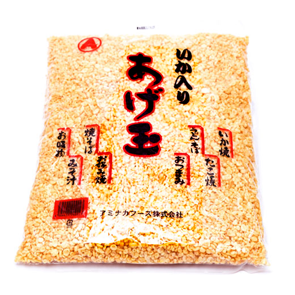 アミナカフーズ）イカ入あげ玉　1kg / パック販売