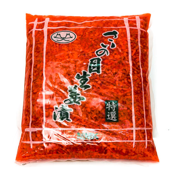 【別途送料 / 代引き不可】MMK）千切り紅生姜　1kg×10　ケース販売