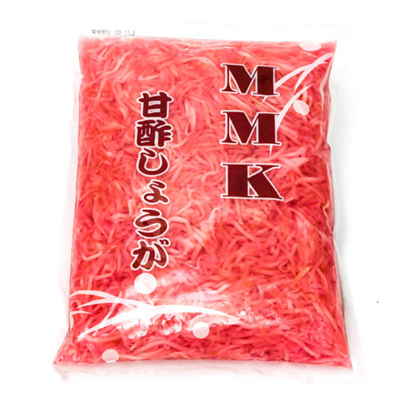 【別途送料商品 / 代引き不可】MMK）甘酢生姜　千切り特選　ピンク　1kg×10pc / ケース販売