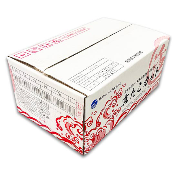 真たこカット　＜無頭＞　4ｇ　1kg×10pc / ケース販売