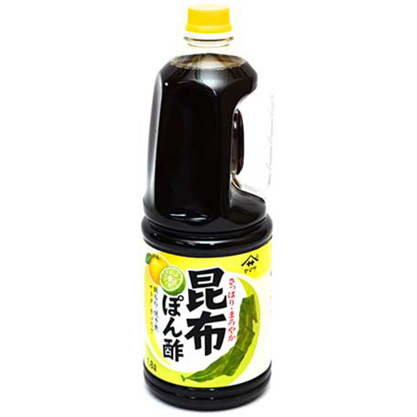 【リードタイム:5日~】ヤマサ)昆布ポン酢 1.8L×6 ケース販売
