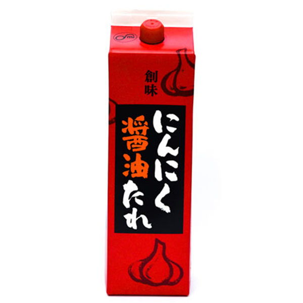 【リードタイム：5日～】創味）にんにく醤油たれ　1.8Ｌ×6　ケース販売