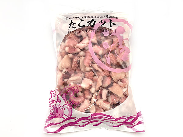 【無頭】岩たこカット　200粒（1粒あたり約5ｇ）　1kg×10　ケース販売