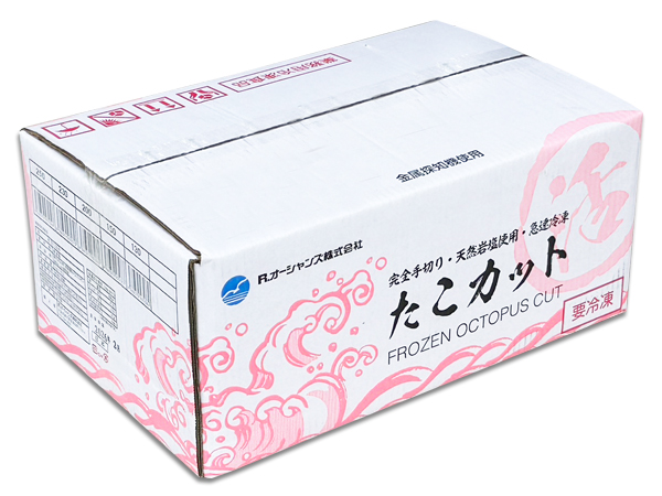 【無頭】　岩たこカット 150 　1kg×10pc入り / ケース販売